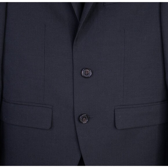 Lauren Ralph Lauren Blazer Boys 10R Micro Check Two Button Dual Vent Suiting - Picture 3 of 13